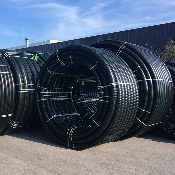 Pre Insulated Pipes Heating In Good Nic